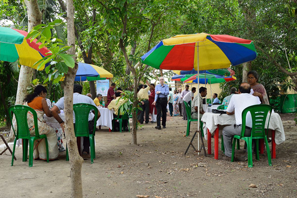 Outdoors Checkup All is Well hospital